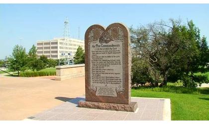 Oklahoma court sets hearing on Ten Commandments monument