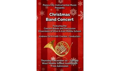 Christmas concert Thursday night at West Middle School