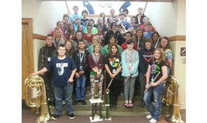East Middle School Band Earns Top Honors at Contest