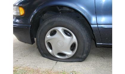 AAA blames potholes for increase in flat tires