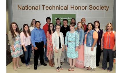 National Technical Honor Society students honored