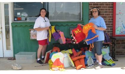 Donated life jackets help save lives