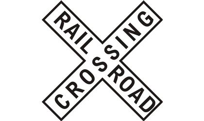 Railroad crossing work has begun