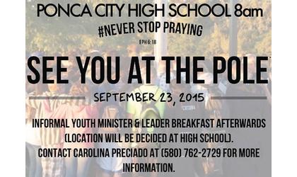 See You at the Pole event Wednesday