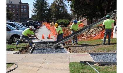 Sidewalk construction downtown begins next week