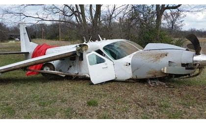 Two injured in small plane crash