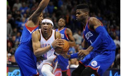 Westbrook leads win against 76ers
