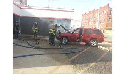 Fire Department responds to car fire