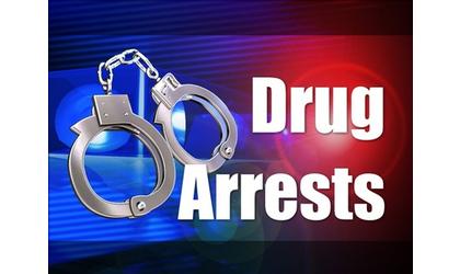 Five arrested on drug charges on North Palm Street