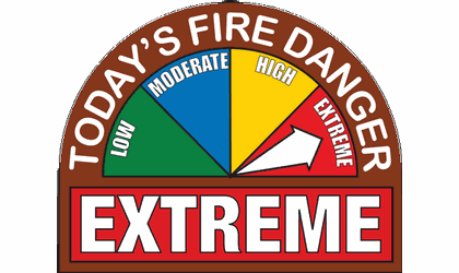 Wildfire danger extreme in Western Oklahoma
