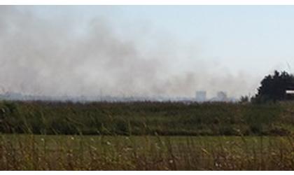 Field fire west of Ponca City