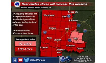 Heat Index to climb this weekend
