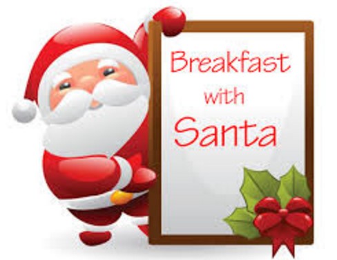 Breakfast With Santa set for Saturday morning