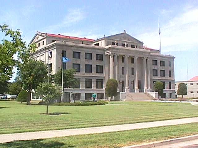 Kay County Courthouse closed