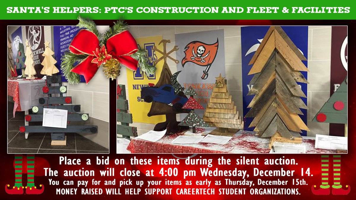 Bid on PTC silent auction items!