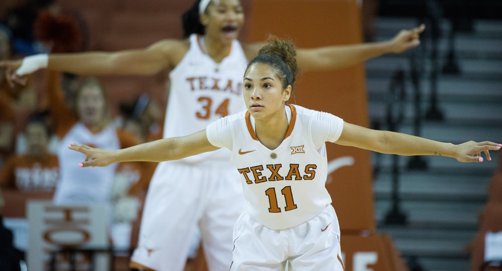 McCarty’s 16 lead No. 16 Texas women over Oklahoma State