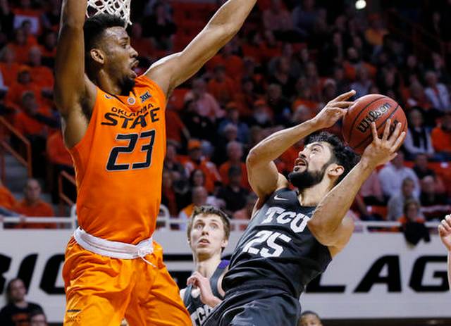 Evans leads Oklahoma St. to 89-76 victory over TCU