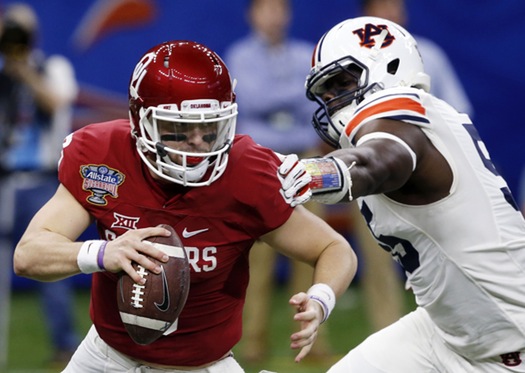 Mayfield leads Oklahoma to 35-19 Sugar Bowl win over Auburn