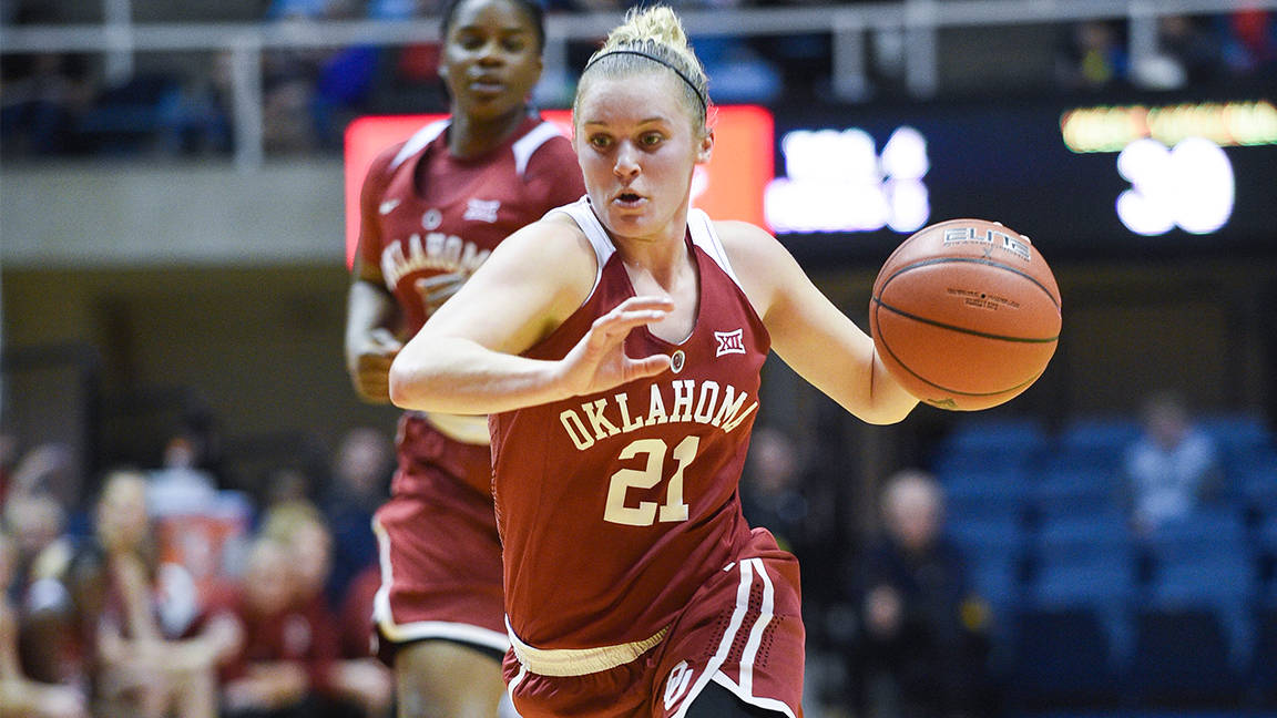 Martin, Montgomery lead No. 17 WV women by No. 20 Sooners