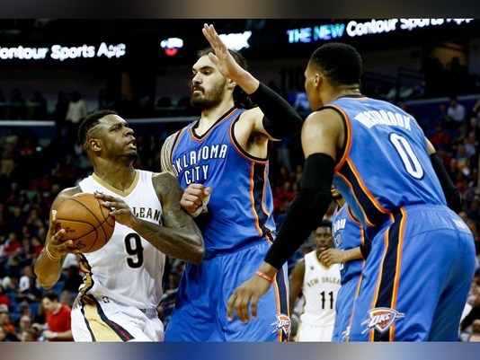 Westbrook triple-double leads Thunder past Pelicans, 114-105
