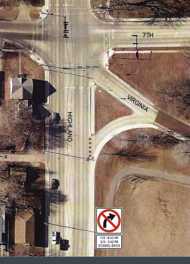 Commission refuses to prohibit turns onto Virginia at Highland