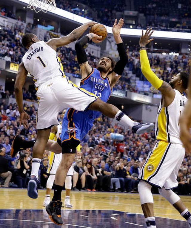 Pacers shake down Thunder with second-half comeback