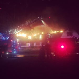 Vacant Oklahoma home where 5 family members killed burns