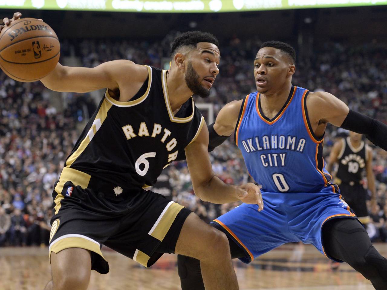 Another triple-double for Westbrook as Thunder top Raptors