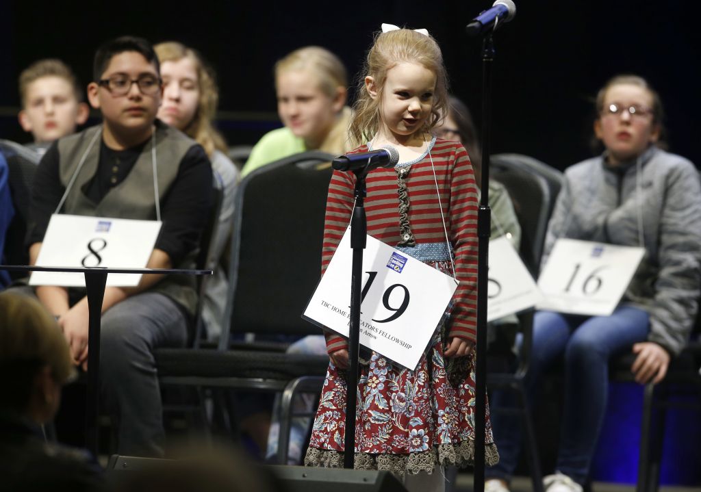 5-year-old wins Oklahoma spelling bee, heading for nationals