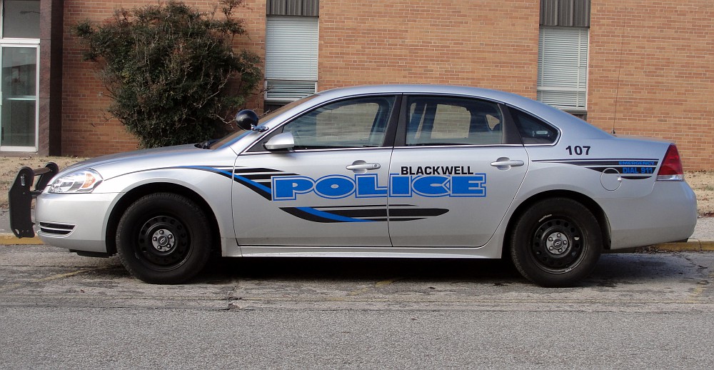 Blackwell police arrest suspect on larceny