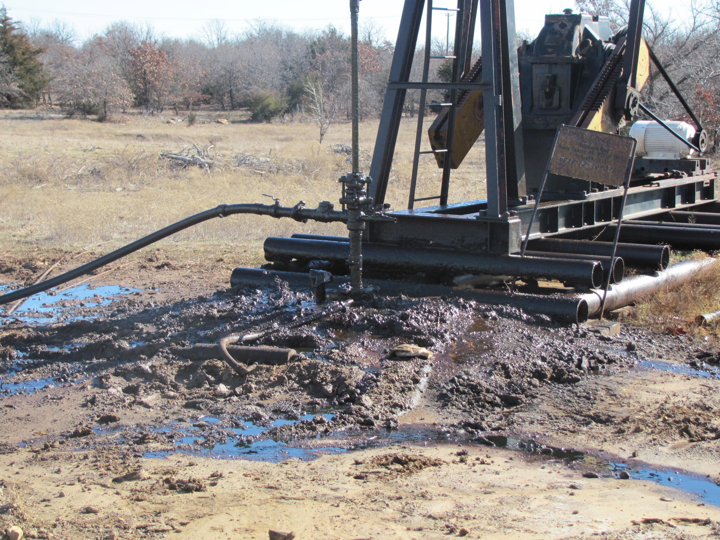 EPA says creek contamination focused on 3 injection wells