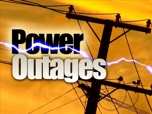 Storm knocks out power