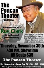 The Poncan Theatre presents ‘A Conversation with Roy Clark’