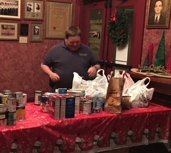 Great Big Band collects food for middle school program