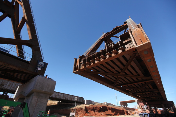 New bridge takes center stage as I-235 reopens