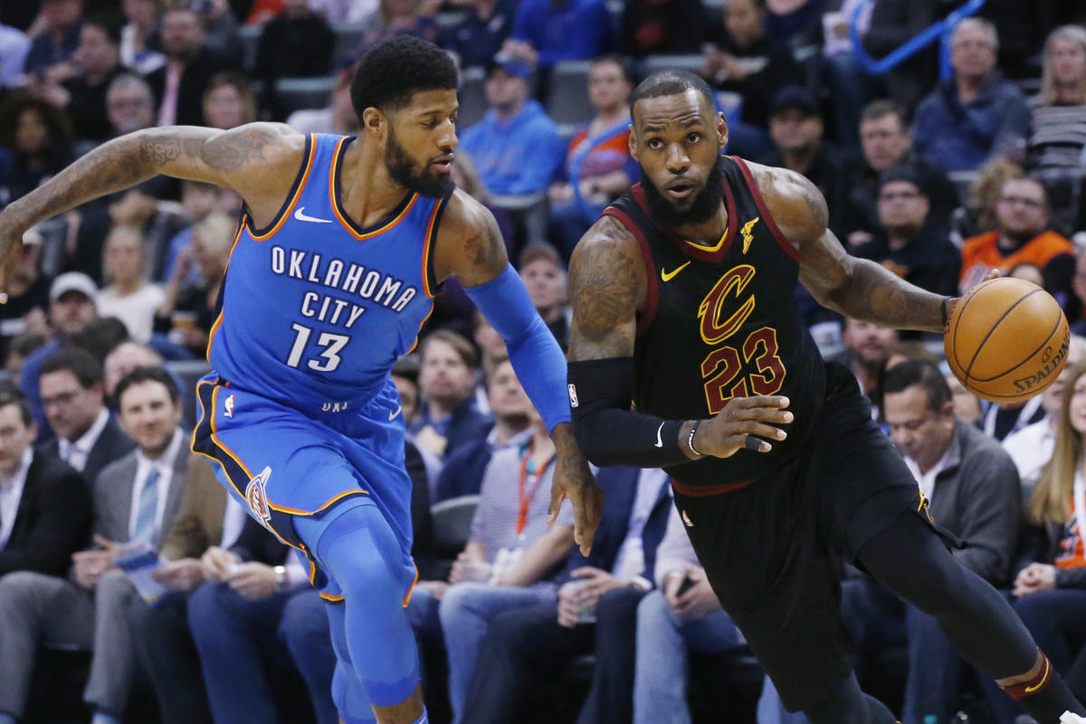 Cleveland Cavaliers victorious over Thunder 120-112