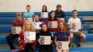 East Middle School names Most Valuable Students