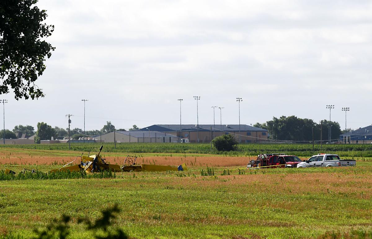 Authorities say man killed in Oklahoma crop duster crash