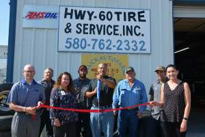 Chamber welcomes Highway 60 Tire and Service with ribbon cutting