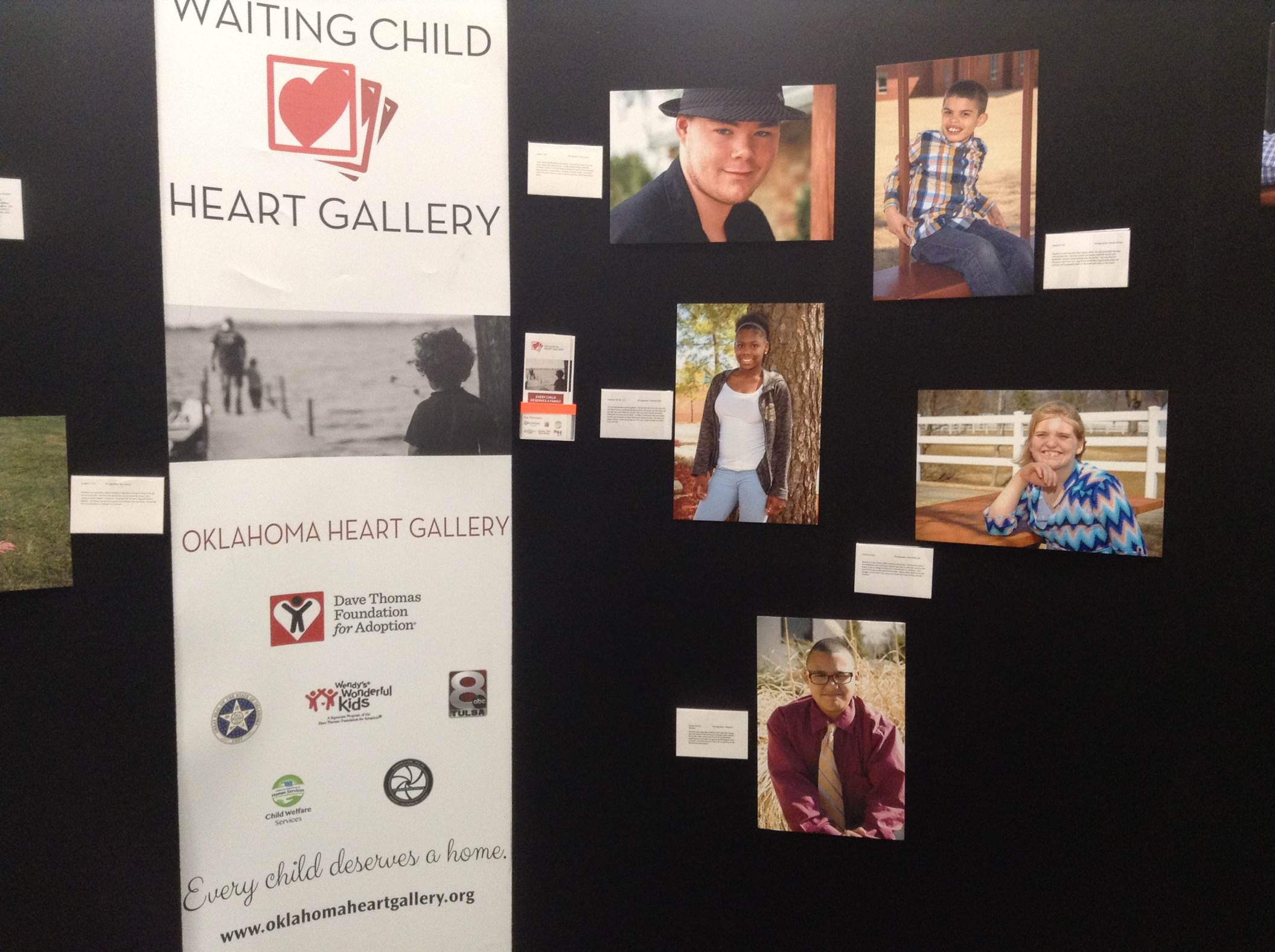 Oklahoma Heart Gallery visits Ponca City Library