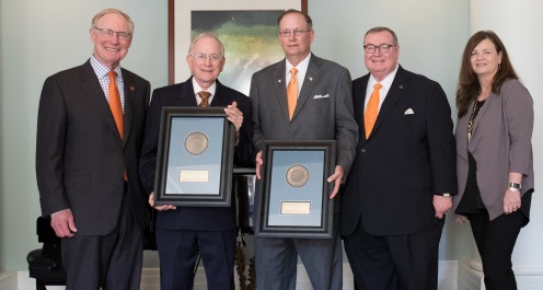 Oklahoma State Senators honored for support of higher education