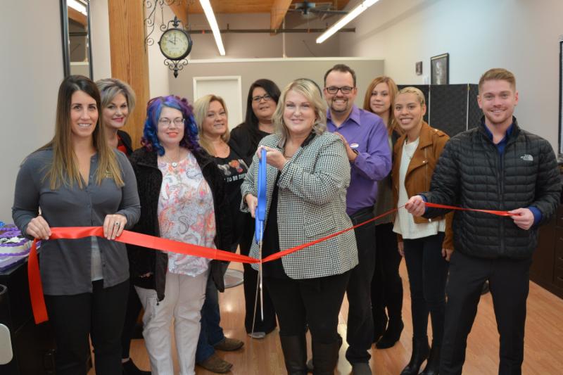 Ribbon-cutting marks opening of Lash Out! Salon