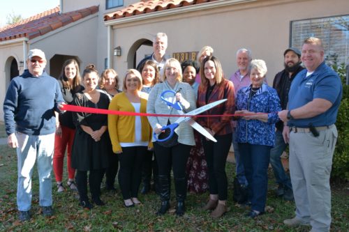 Ribbon cutting recognizes changes in work of Marland Children’s Home