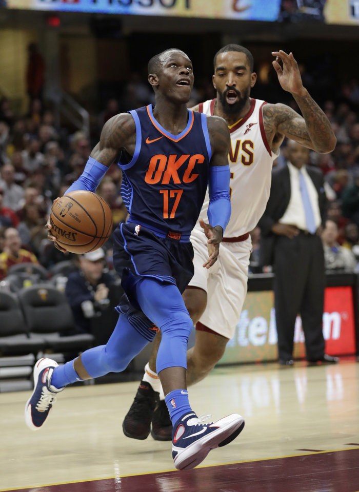Thunder defeats Cleveland Cavaliers