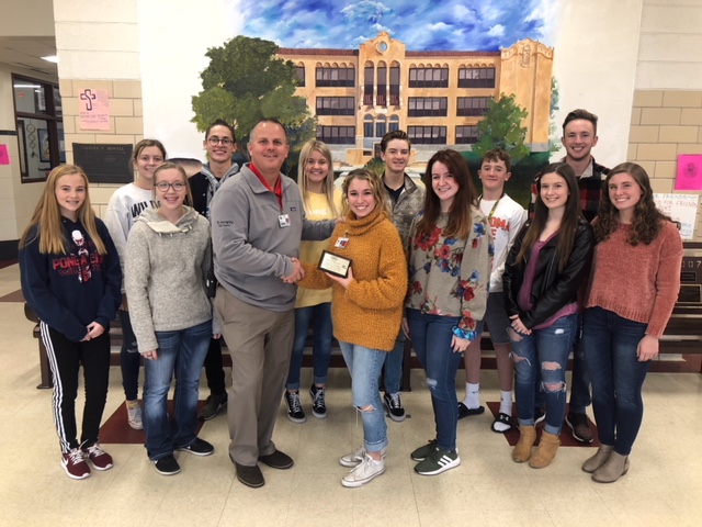 Po-Hi Student Council receives Gold Chapter award