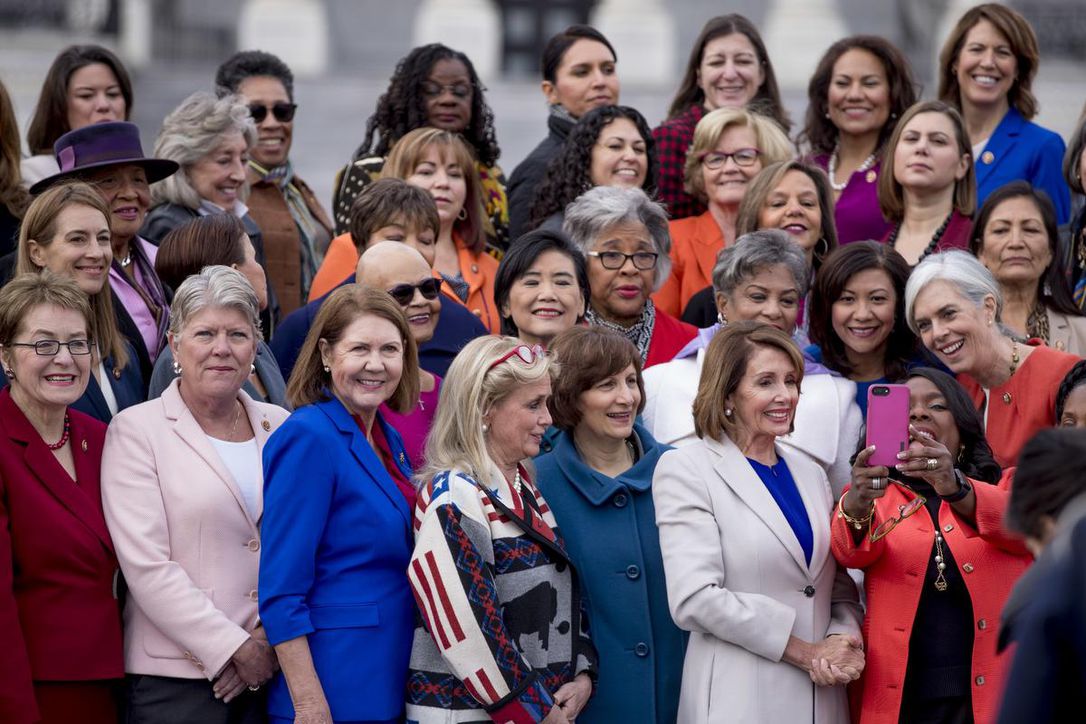 After record wins, women make small gain nationally among top lawmakers