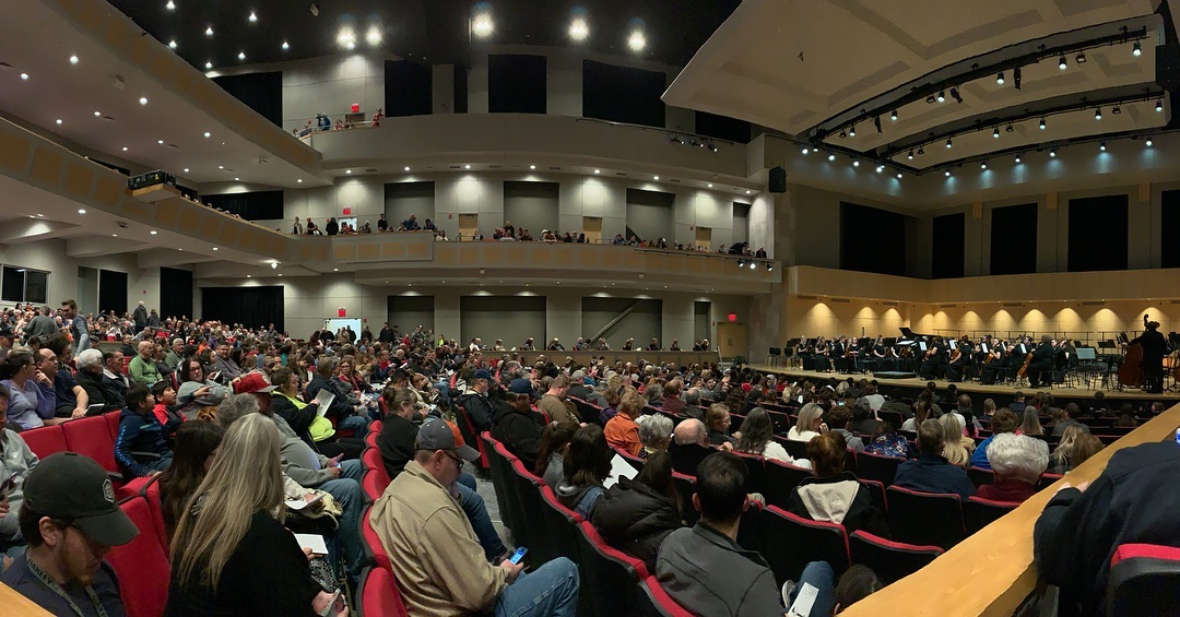 Standing Room Only at New PCPS Concert Hall