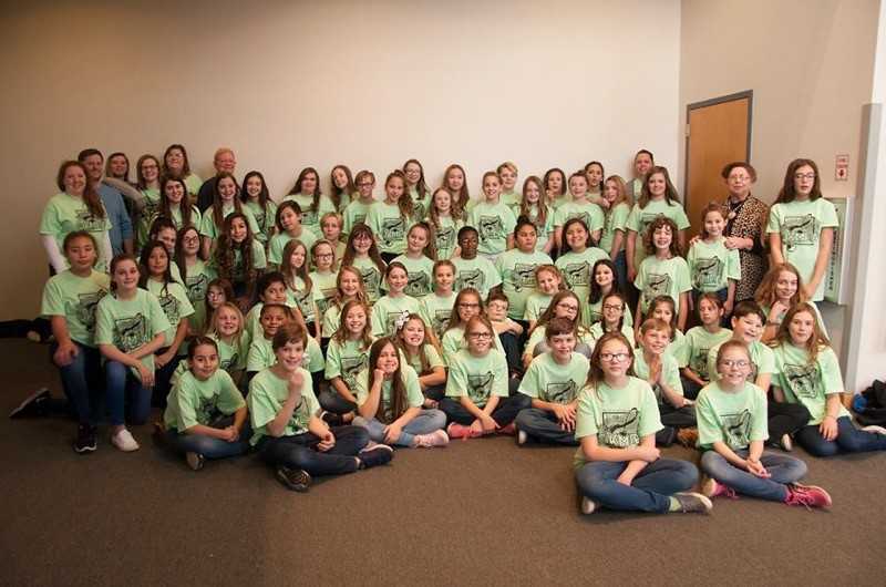 PCPS Honor Choirs Perform at Circle the State With Song Choral Festival