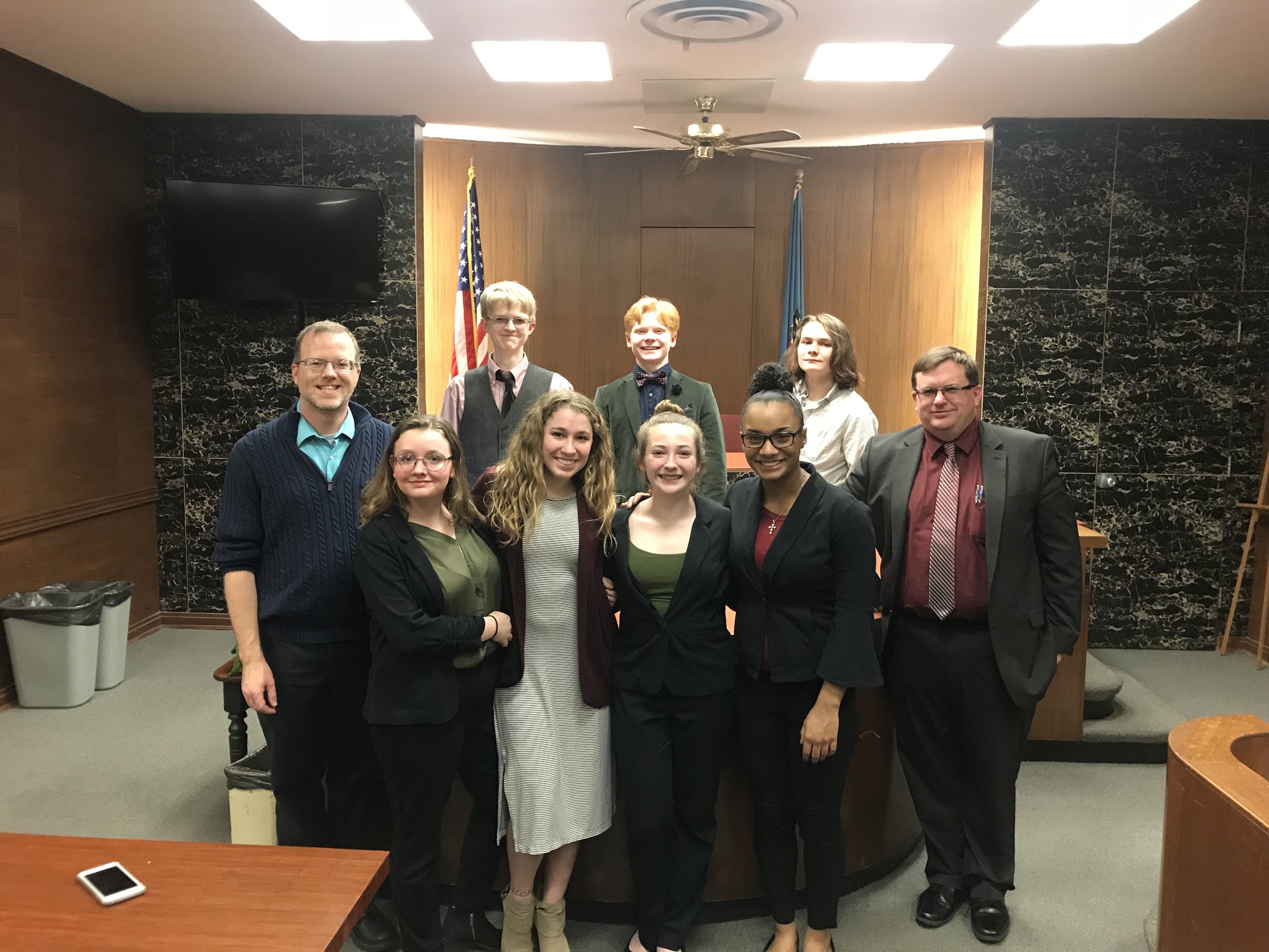 Po-Hi Mock Trial Team Advances to Quarterfinal Rounds