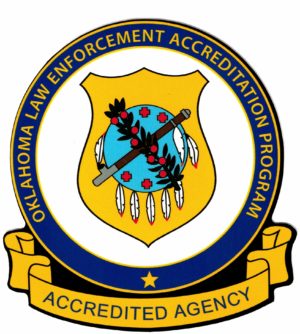 Ponca City Police Department receives  accreditation credentials